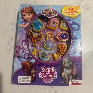 sofia the first stuck on stories book